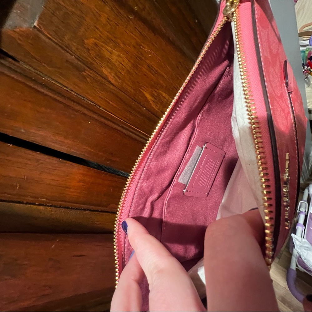 Coach Pink Crossbody Bag - Picture 15 of 16